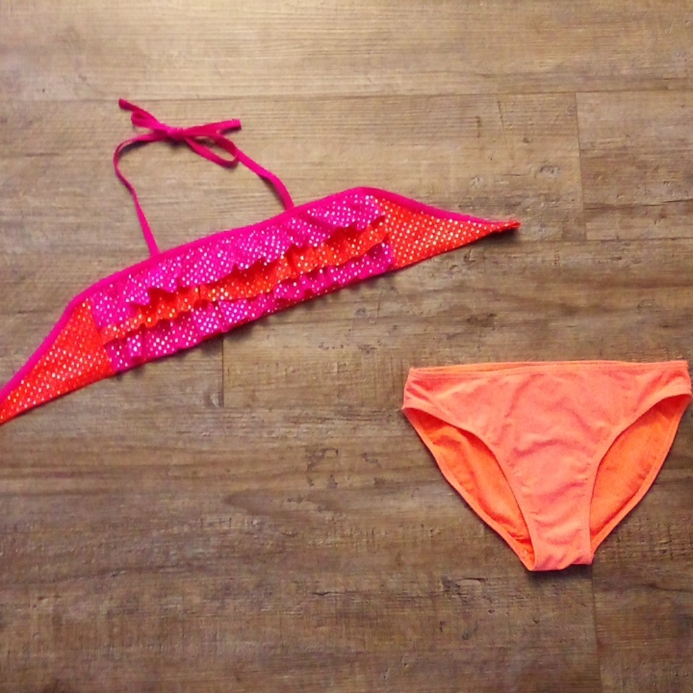Mix n match girls bathing suit